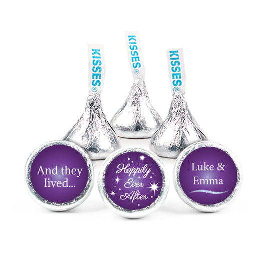 Wedding Favor 3/4" Sticker "Happily Ever After" (108 Stickers)
