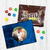 Personalized Wedding Rehearsal Dinner Photo Candy Favor Bag - M&Ms or Skittles