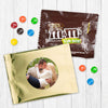 Personalized Wedding Rehearsal Dinner Photo Candy Favor Bag - M&Ms or Skittles