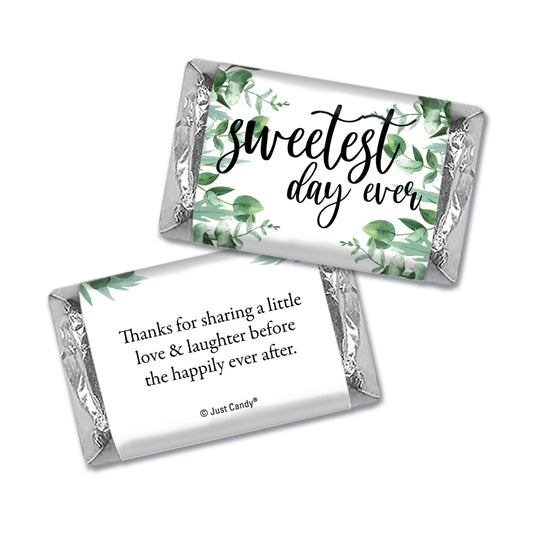 Personalized Sweetest Day Ever Wedding Hershey's Miniatures