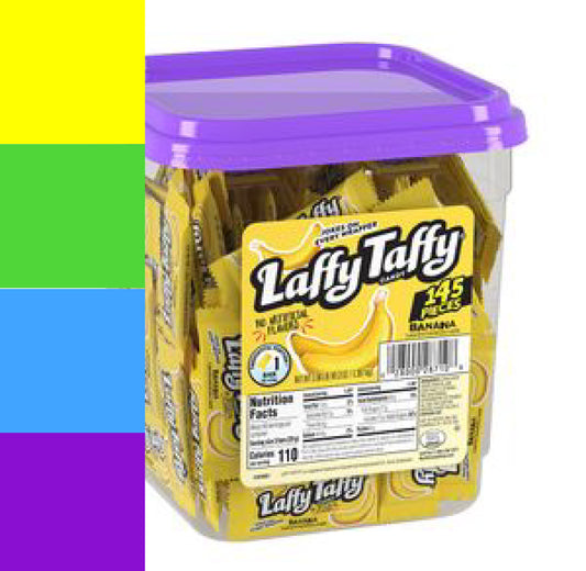 Laffy Taffy 145ct Tub - All Colors