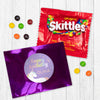 Personalized Kids Birthday Rainbow Unicorn Skittles Favor Bag