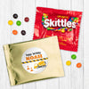 Personalized Kids Birthday Construction Skittles Favor Bag