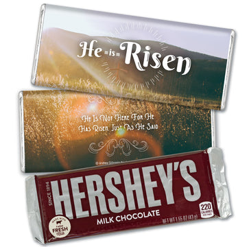 Personalized Easter Divine Scenery Chocolate Bars
