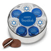Happy Hanukkah Chocolate Covered Oreos Gift Tin