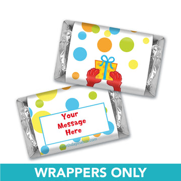 Birthday Sesame Street Themed Personalized Hershey's Miniatures Wrappers