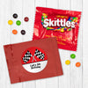 Personalized Kids Birthday Racing Skittles Favor Bag