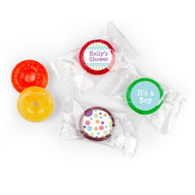 Baby Shower Blue Stripe Personalized LifeSavers 5 Flavor Hard Candy