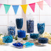 Blue Bulk Candy Buffet