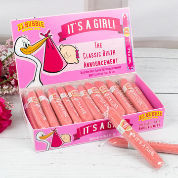 It's A Girl! Bubble Gum Cigars
