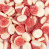 Swedish Candy Strawberry Vanilla Drops 8.38 lb Case - 804 ct