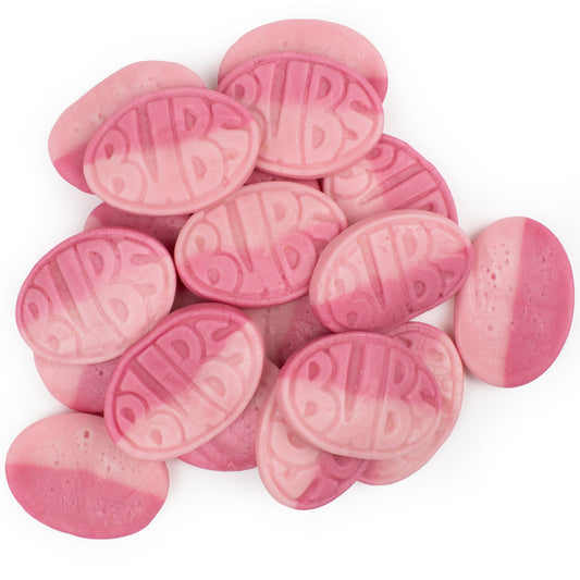 Swedish Candy BUBS Strawberry & Pomegranate Gummies 6.18 lb Case - 197 ct