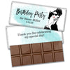 Birthday Personalized Chocolate Bar & Wrapper - Lattes and Pearls