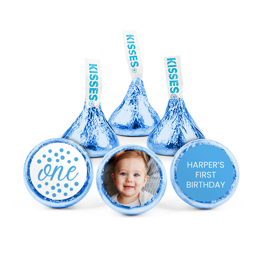 Personalized First Birthday Little One Hershey's Kisses