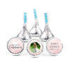 First Communion Personalized Hershey's Kisses Pink Dove Assembled Kisses