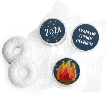 Personalized Family Reunion Campfire Life Savers Mints