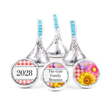 Personalized Family Reunion Picnic 3/4" Stickers - (108 Stickers)