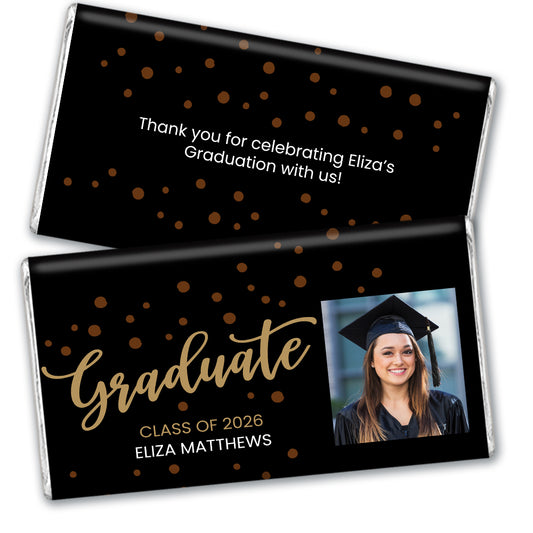 Graduation Personalized 5lb Hershey's Chocolate Bar Gift