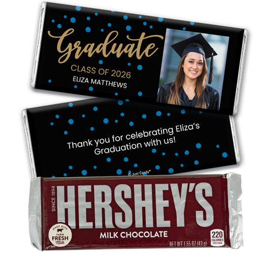 Personalized Graduation Dots Hershey's Milk Chocolate Bar