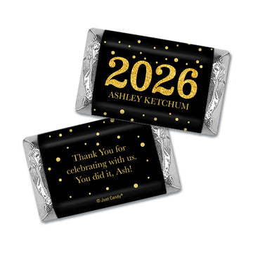 Personalized Graduation Golden Hershey's Miniatures