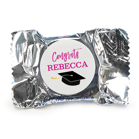 Graduation Personalized York Peppermint Patties Grad Cap - pack of 70