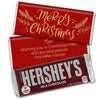 Personalized Christmas Merry Christmas Gold Laurels Hershey's Milk Chocolate Bar & Wrapper