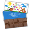 Father's Day Personalized Chocolate Bar & Wrapper - Sports
