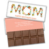 Personalized Mother's Day Flowery Hershey's Milk Chocolate Bar
