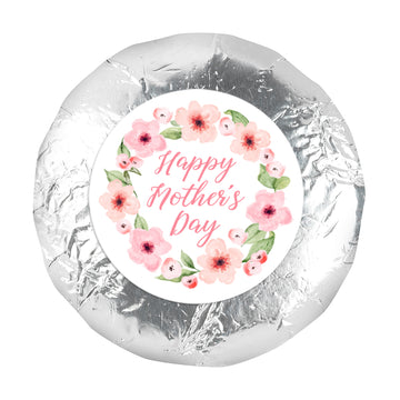 Mother's Day Floral 1.25in Stickers (48 Stickers)