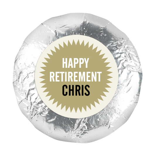 Retirement Personalized 1.25" Stickers (48 Stickers)
