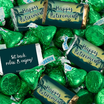 Happy Retirement Hershey's Miniatures and Kisses