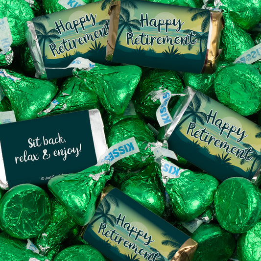 Happy Retirement Hershey's Miniatures and Kisses