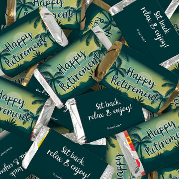 Happy Retirement Wrapped Hershey's Miniatures