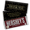 Thank You Personalized Chocolate Bar & Wrapper - Golden Thanks