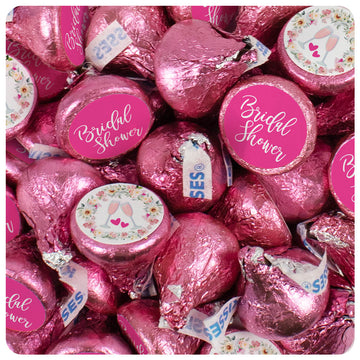 Bridal Shower Bubbly Stickered Hershey's Kisses