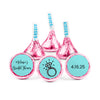 Bridal Shower Favors Personalized Diamond Ring Hershey's Kisses Candy