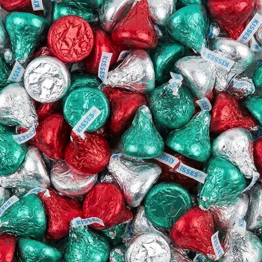 Hershey's Kisses Bulk Candy - Holiday Colors