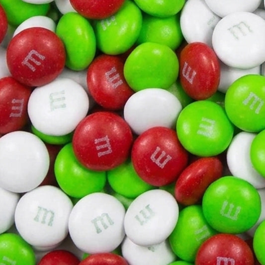 M&Ms Milk Chocolate Candies - Holiday Colors