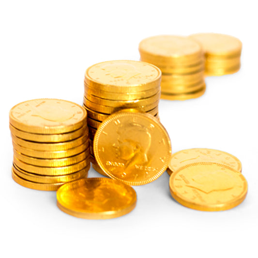 Chocolate Coins - Holiday Colors