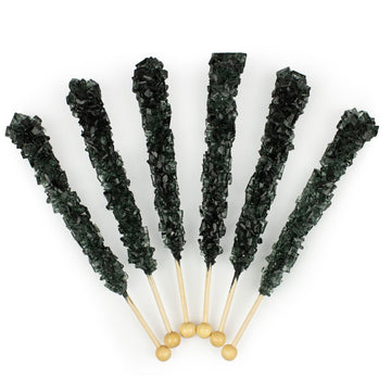 Black Cherry Rock Candy on a Stick