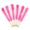 Cherry Rock Candy on a Stick