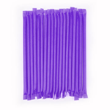 Purple Grape Candy Straws - 240 ct