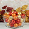Milk Chocolate Foil Wrapped Balls - Fall Colors