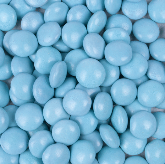 Just Candy Light Blue Chocolate Minis