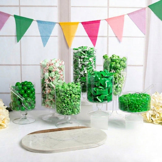 Green Non Heat Sensitive Candy Buffet