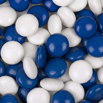 Blue and White Just Candy Chocolate Gems