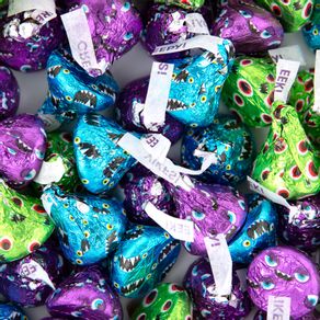 Halloween Candy Hershey's Kisses Monster Foil