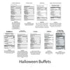 Halloween Spooky House Deluxe Candy Buffet