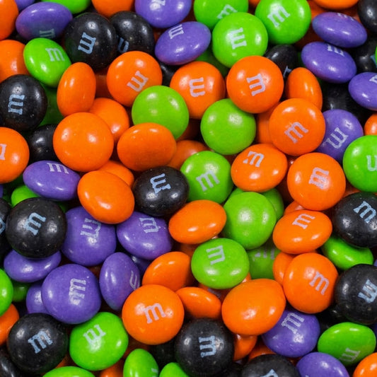 M&Ms Milk Chocolate Candies - Halloween Colors