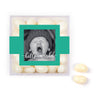Personalized Boy Birth Announcement Hello World! JUST CANDY® favor cube with Jelly Belly Jelly Beans